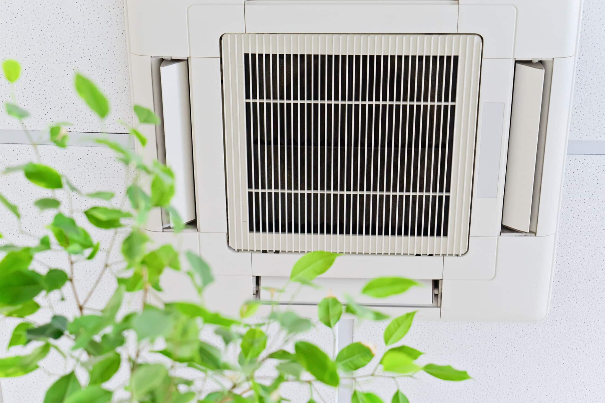 Ceiling air conditioner Indoor Air Quality.