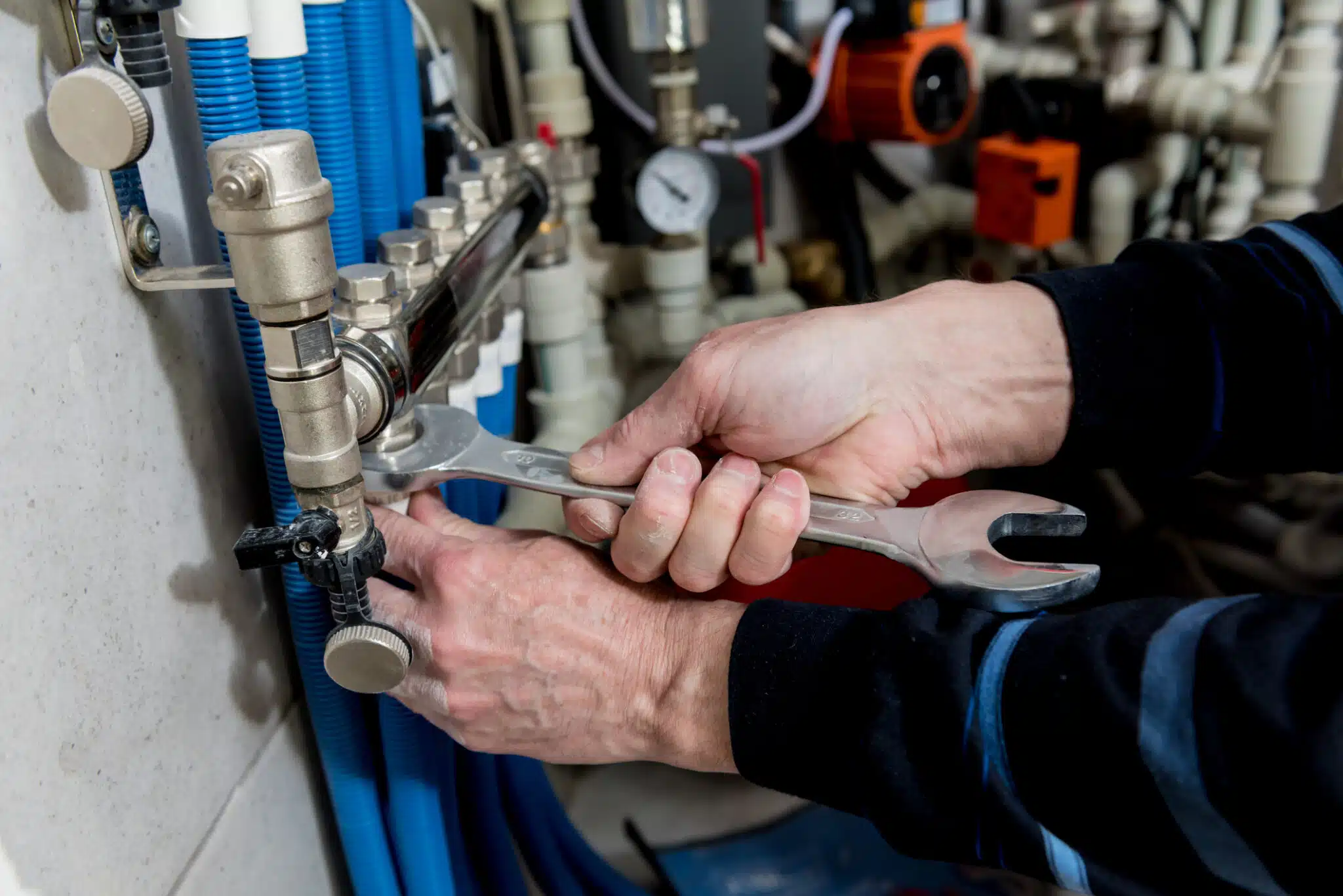 Boiler Maintenance.