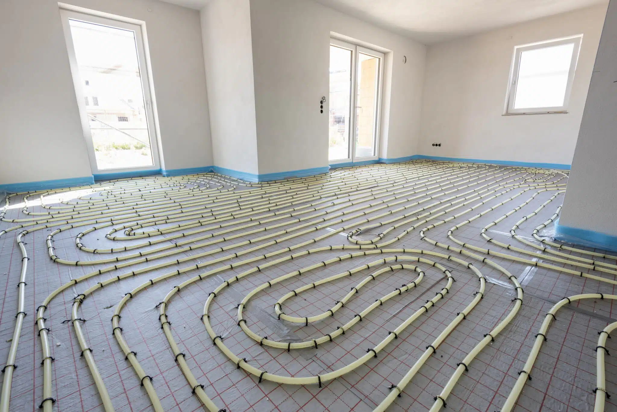 Radiant Floor Heating.