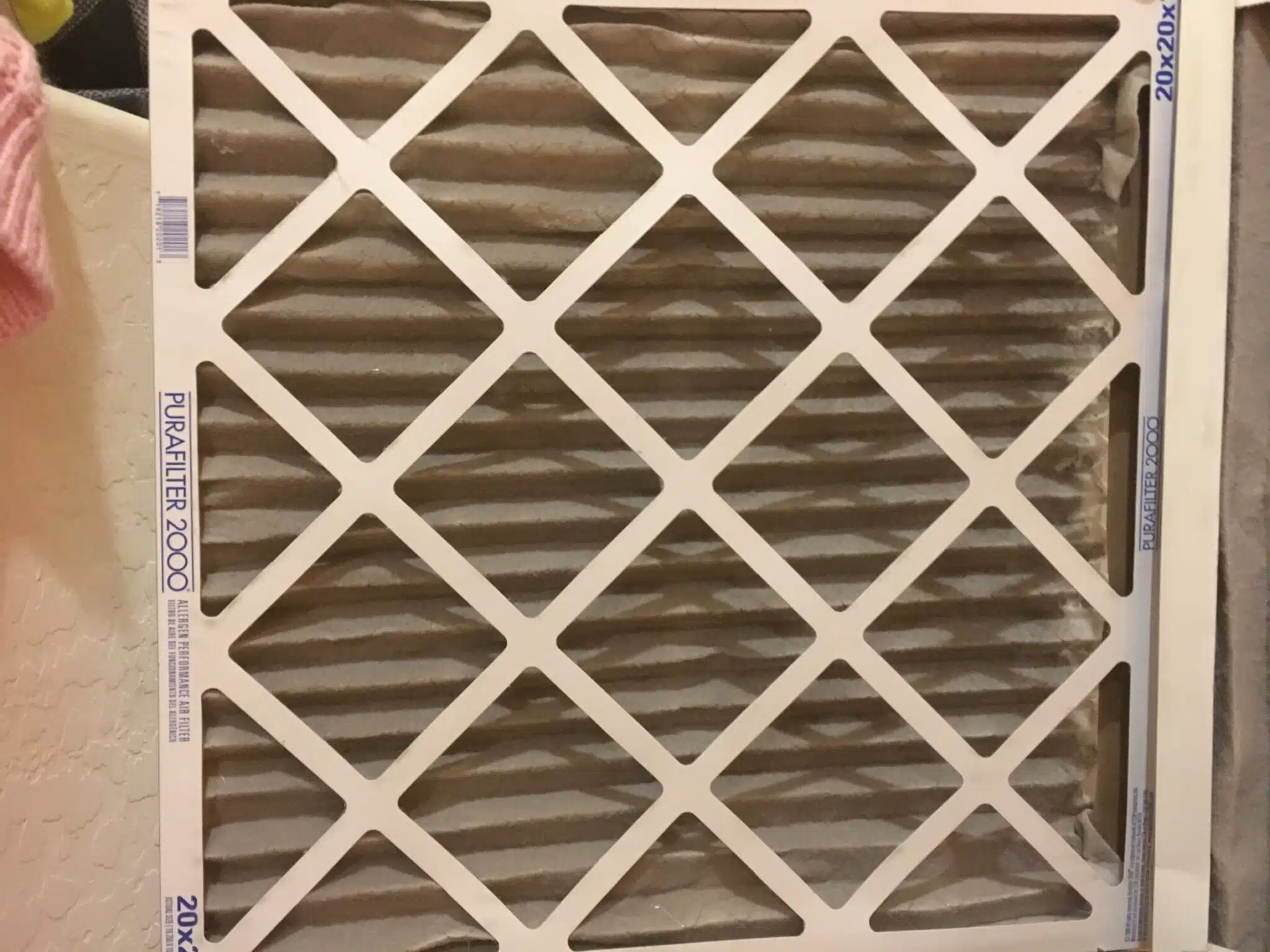 Dirty air filters, HVAC Repair.