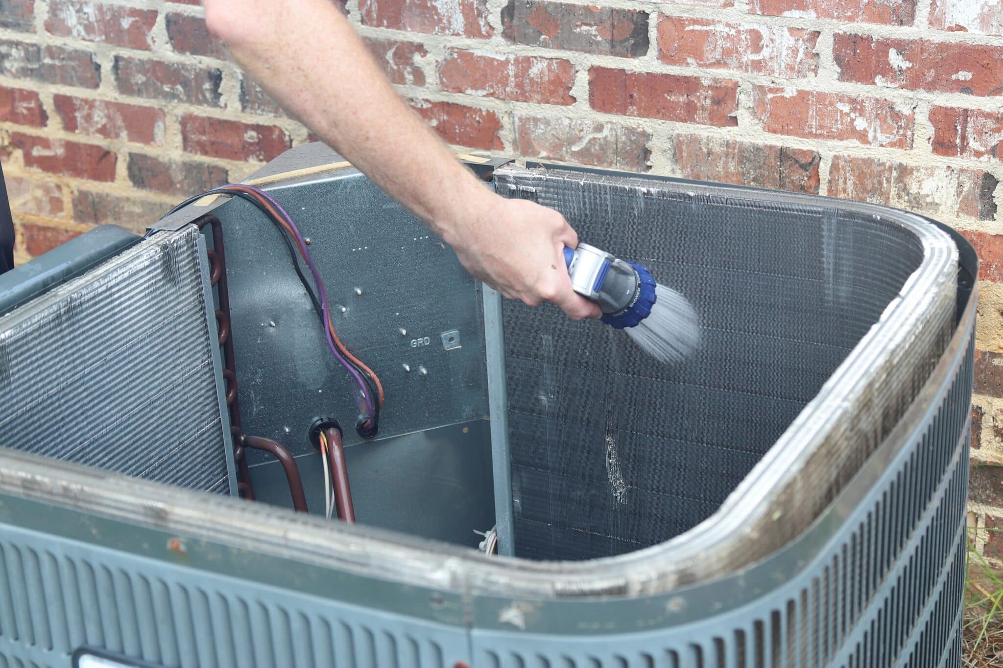 HVAC Coil Cleaning.